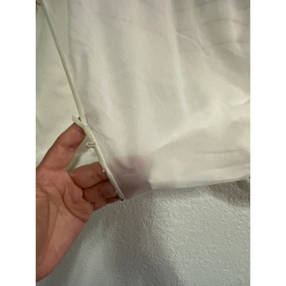 Vintage 80's Pacific Scene Striped Swim Red White Blue - Picture 10 of 16